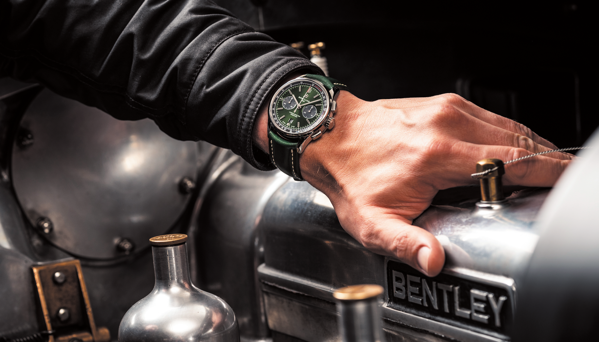 Breitling Premier B01 Chronograph 42 Bentley British Racing Green