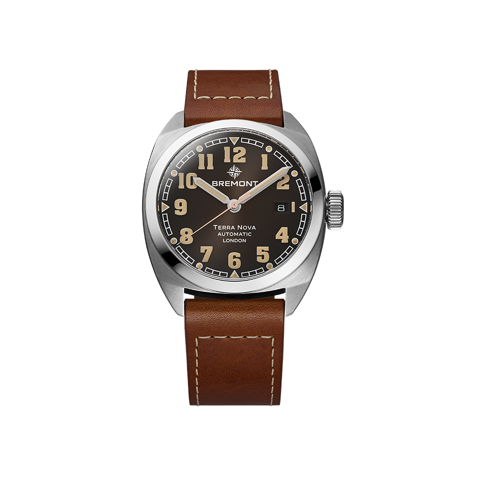 Bremont Terra Nova Automatic 40.50mm Watch TN40-DT-SS-BK-L-S