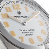 Bremont Terra Nova Automatic 38mm Watch TN38-ND-SS-WH-B