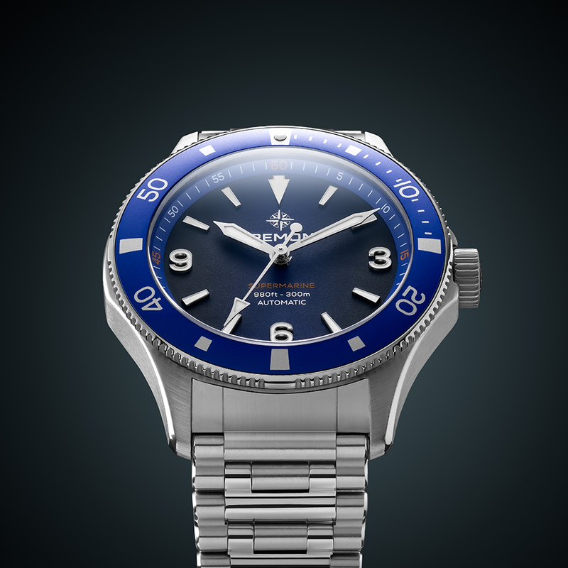 Bremont Supermarine Diver Blue Stainless Steel 40mm