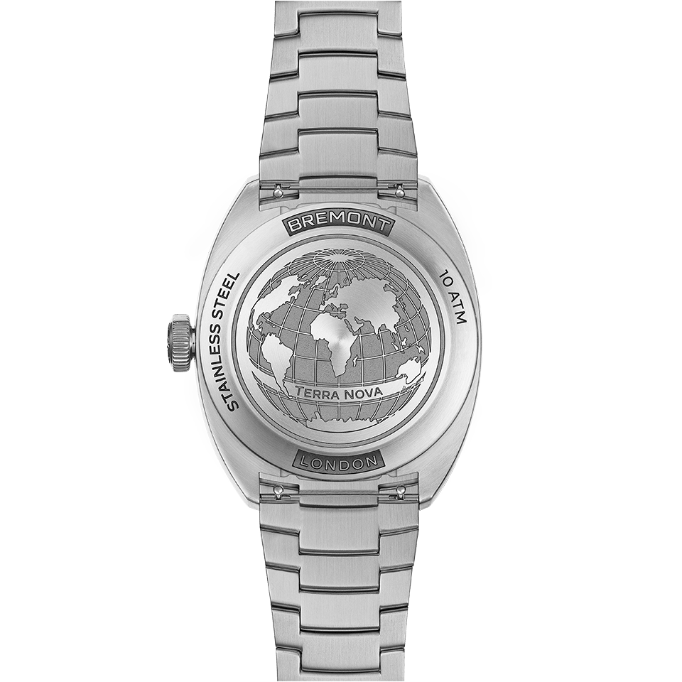 Bremont Terra Nova Automatic 40.50mm Watch TN40-DT-SS-BK-B