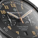 Bremont Terra Nova Automatic Chronograph 42.50mm Watch TN42-CHR-SS-BK-B