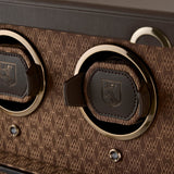 WOLF Earth 8 Piece Watch Winder in Coffee