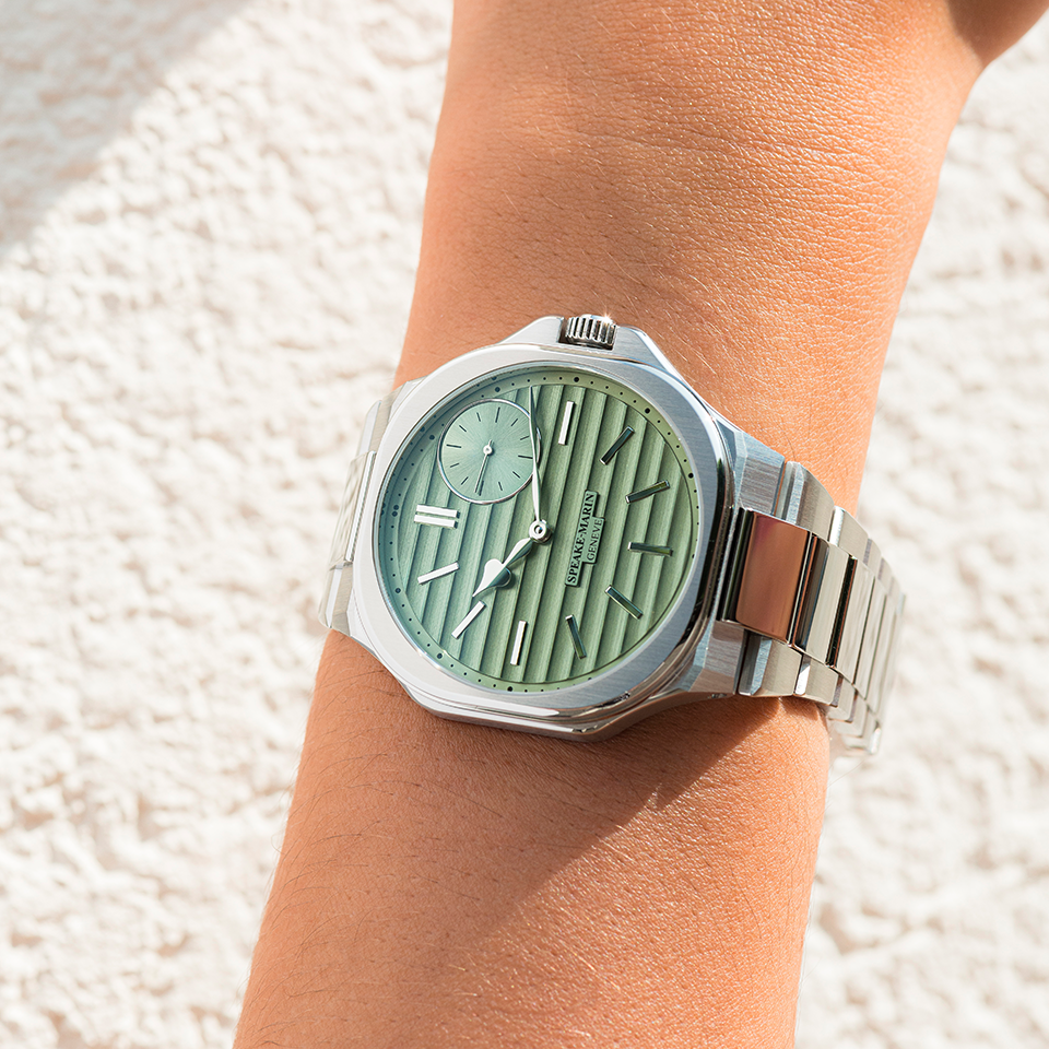 Speake Marin Ripples Metallic Green 40.30MM