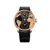 Jacob & Co. THE WORLD IS YOURS AUTOMATIC BLACK DUAL TIME ZONE 43MM