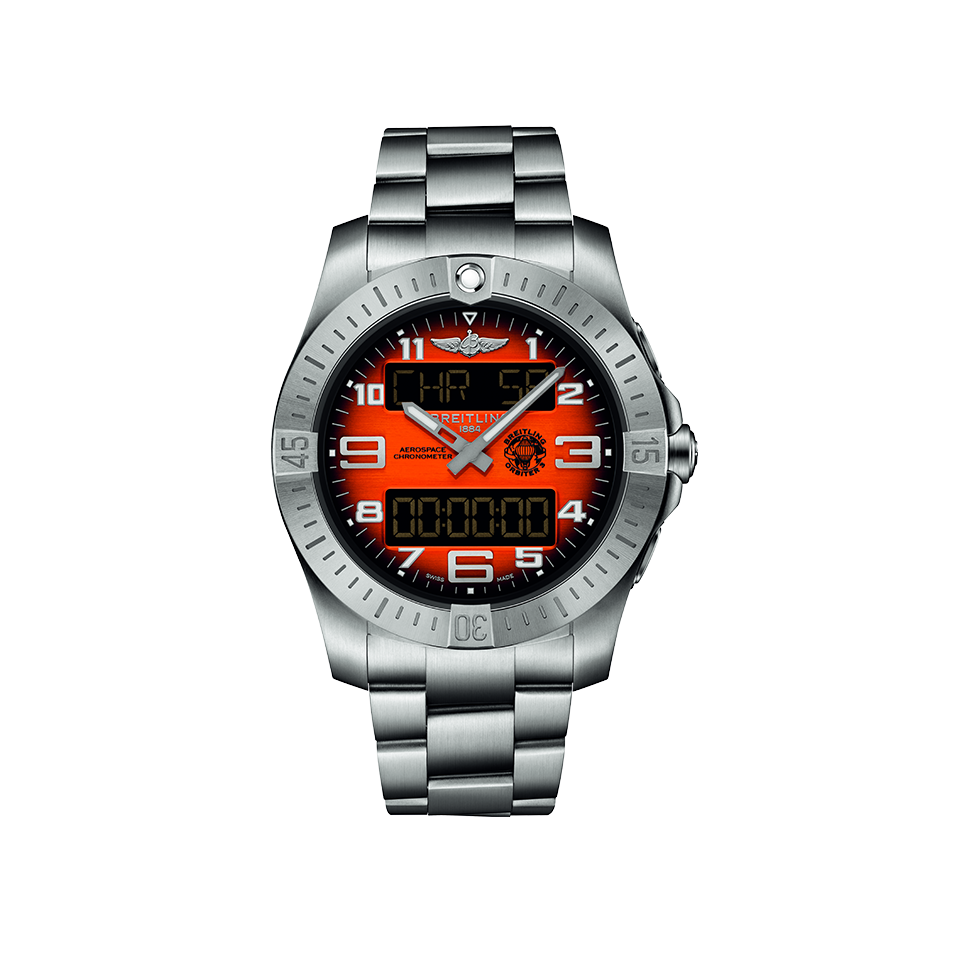 Breitling Aerospace B70 Orbiter Analogue Digital 43mm Watch EB70101A1O1E1