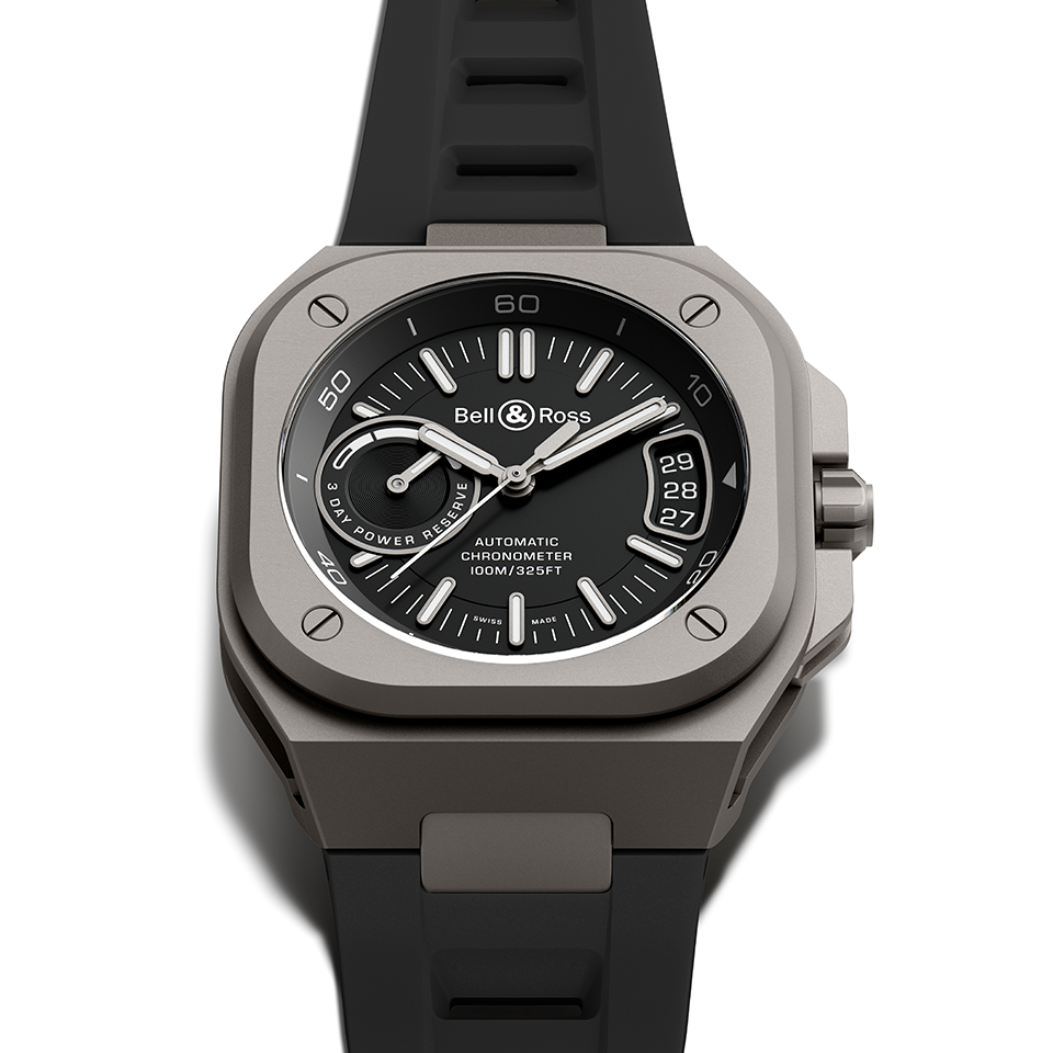 Bell & Ross BR-X5 Automatic 41mm Watch BRX5R-BL-TI/SRB
