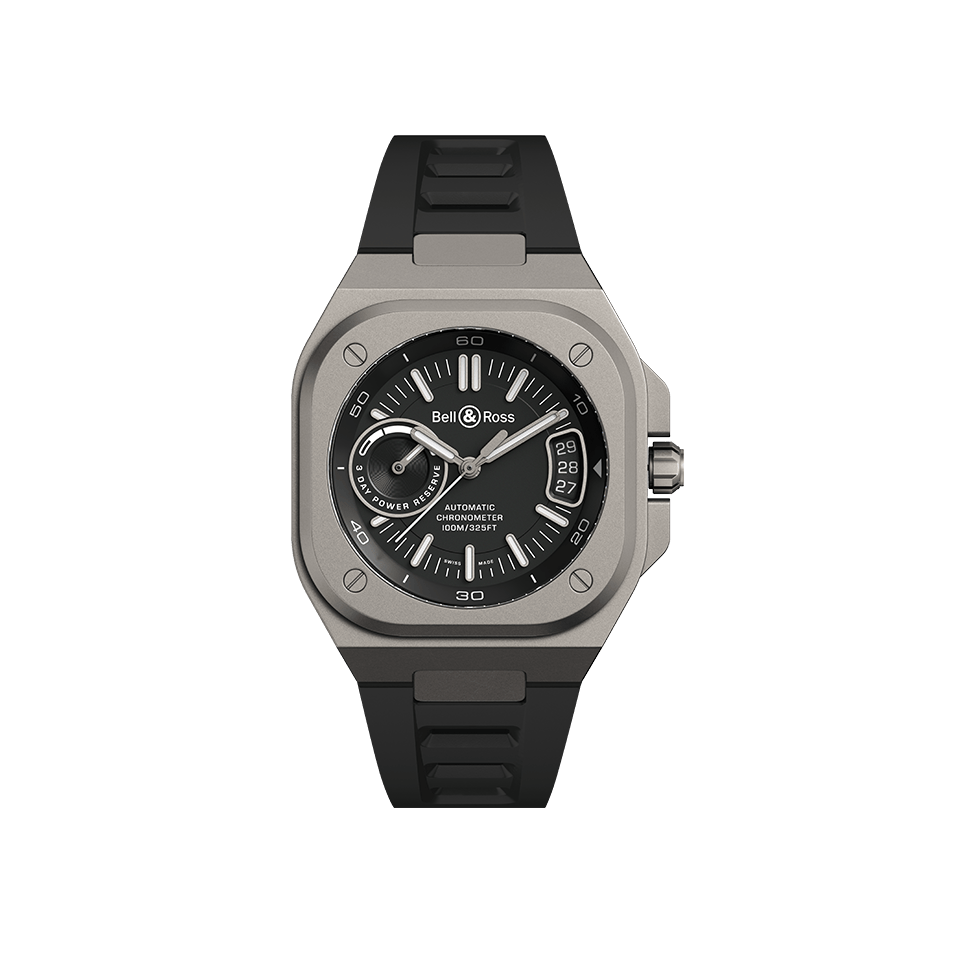 Bell & Ross BR-X5 Automatic 41mm Watch BRX5R-BL-TI/SRB