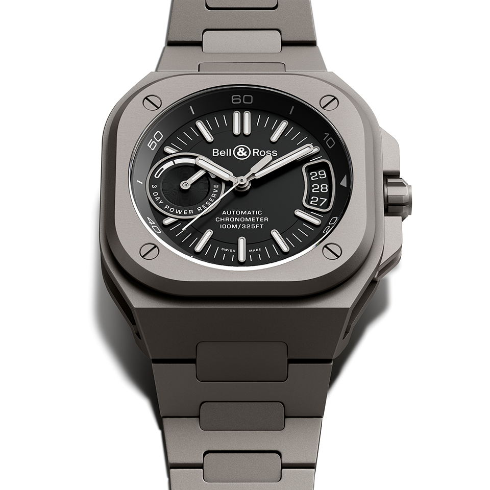 Bell & Ross BR-X5 Automatic 41mm Watch BRX5R-BL-TI/STI