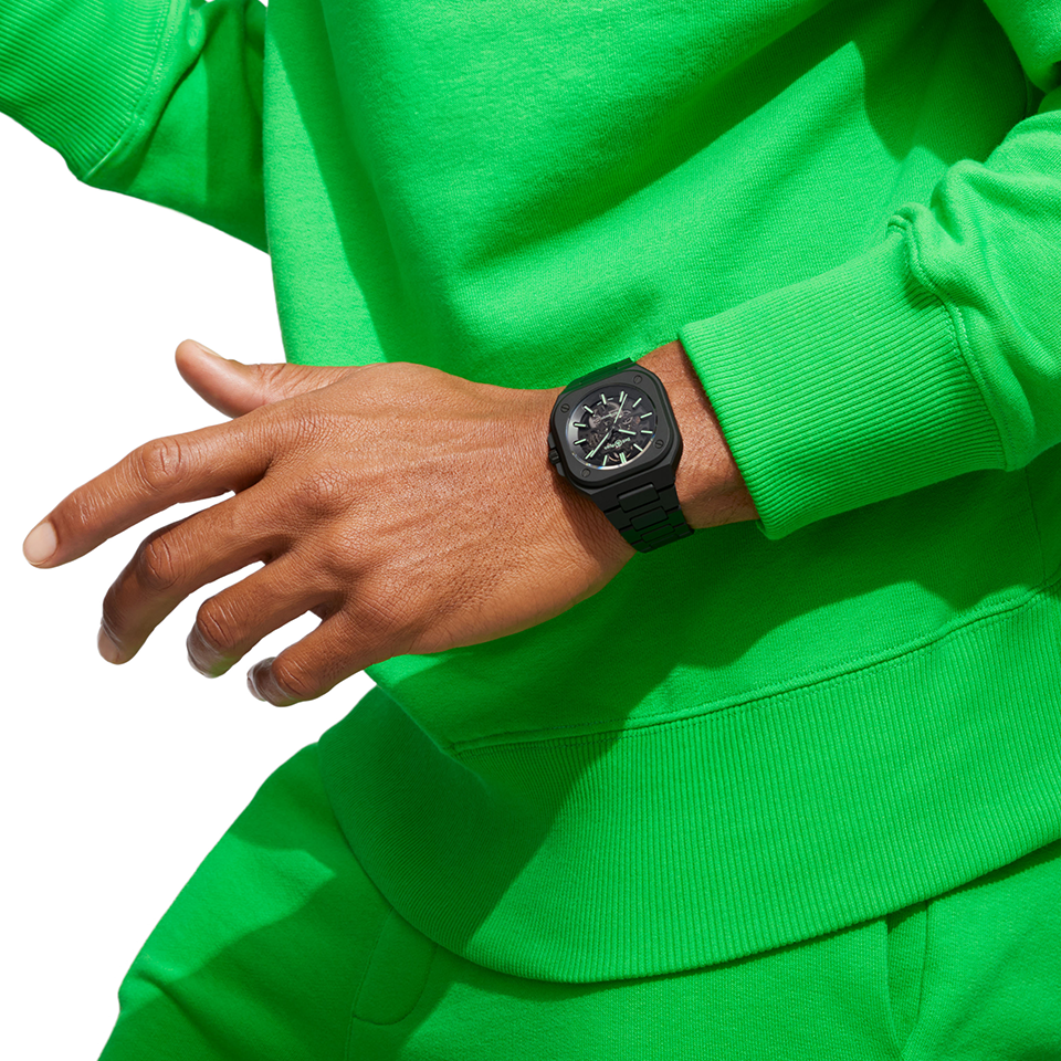 Bell & Ross BR-05 Limited Edition Automatic 41mm Watch BR05A-BLM-SKCE/SCE