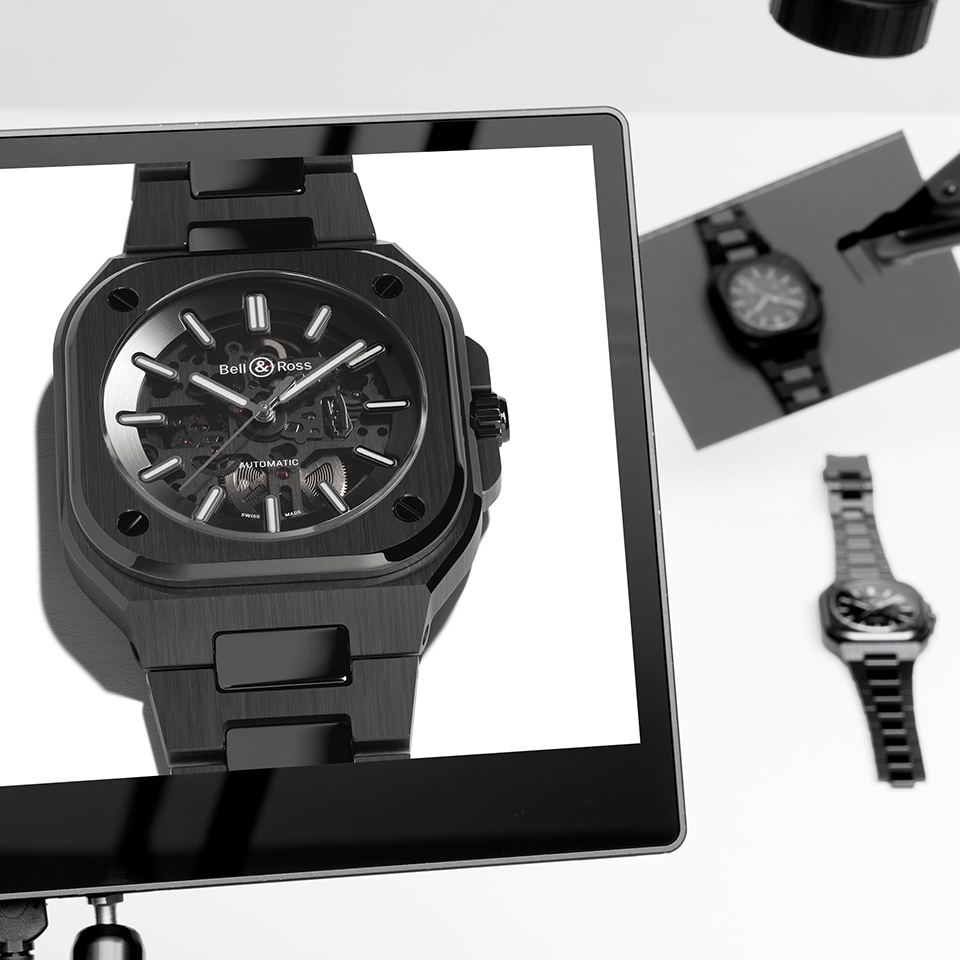 Bell & Ross BR-05 Automatic 41mm Watch BR05A-BL-SK-CE/SCE