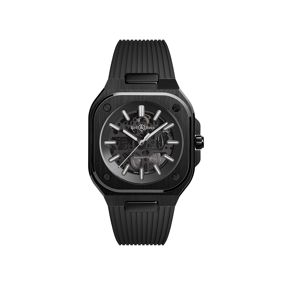 Bell & Ross BR-05 Automatic 41mm Watch BR05A-BL-SK-CE/SRB
