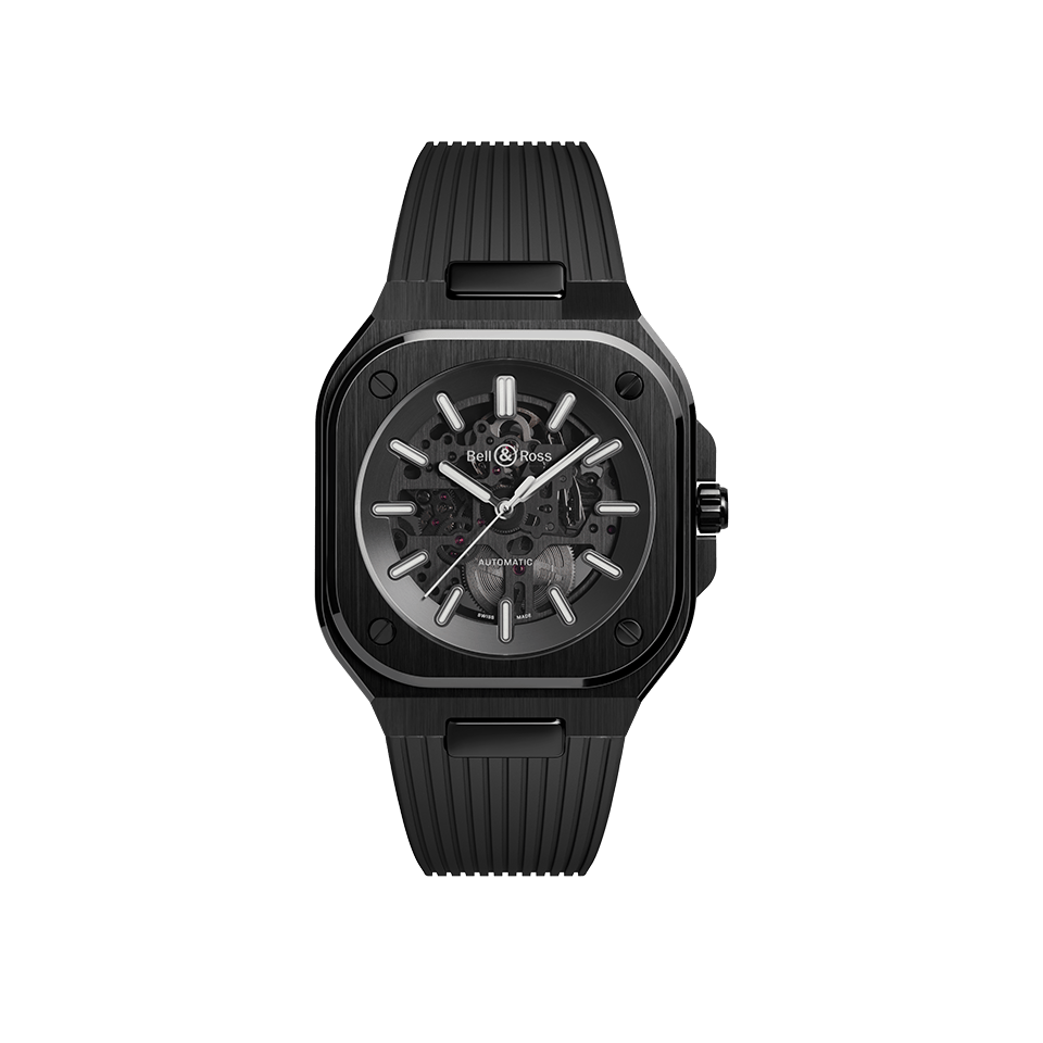 Bell & Ross BR-05 Automatic 41mm Watch BR05A-BL-SK-CE/SRB