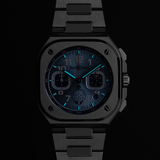 Bell & Ross BR-05 Automatic Chronograph 42mm Watch BR05C-PAF-ST/SST