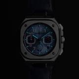 Bell & Ross BR-05 Automatic Chronograph 42mm Watch BR05C-PAF-ST/SCA