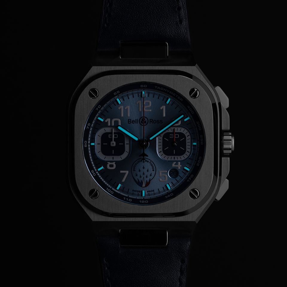 Bell & Ross BR-05 Automatic Chronograph 42mm Watch BR05C-PAF-ST/SCA