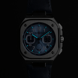 Bell & Ross BR-05 Automatic Chronograph 42mm Watch BR05C-PAF-ST/SCA