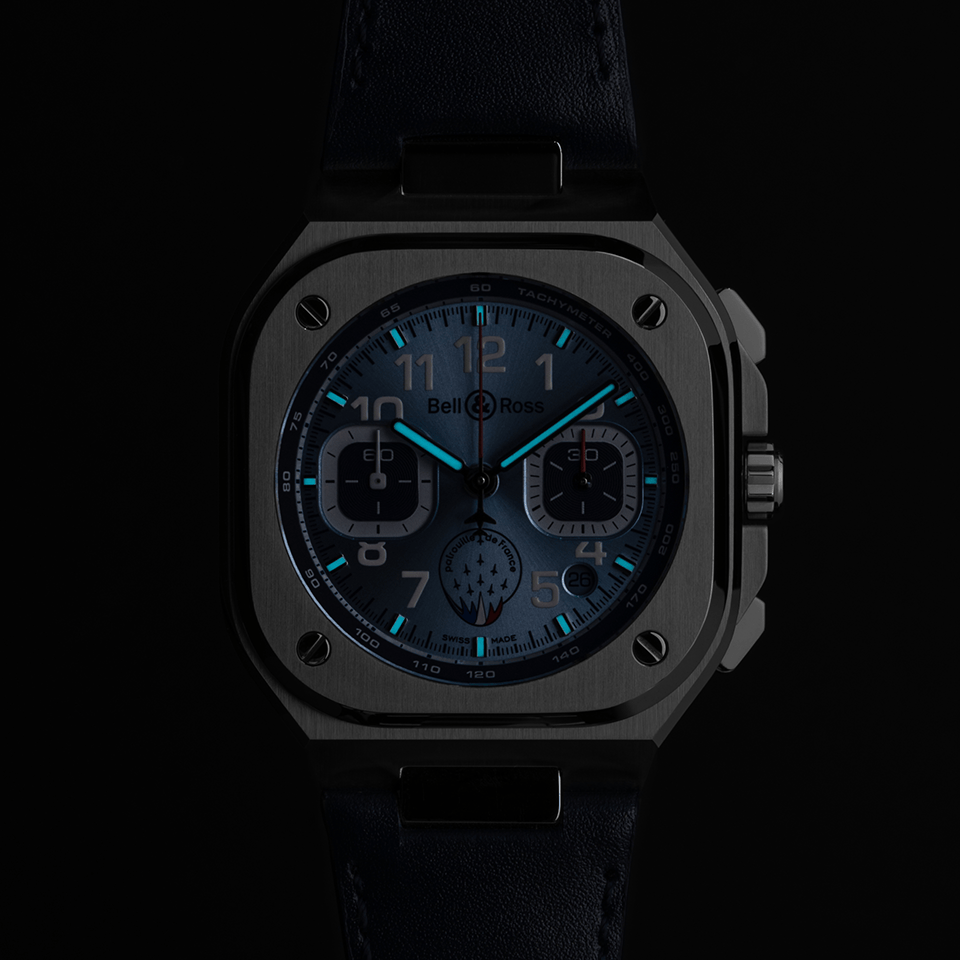 Bell & Ross BR-05 Automatic Chronograph 42mm Watch BR05C-PAF-ST/SCA