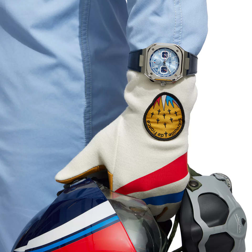 Bell & Ross BR-05 Automatic Chronograph 42mm Watch BR05C-PAF-ST/SCA