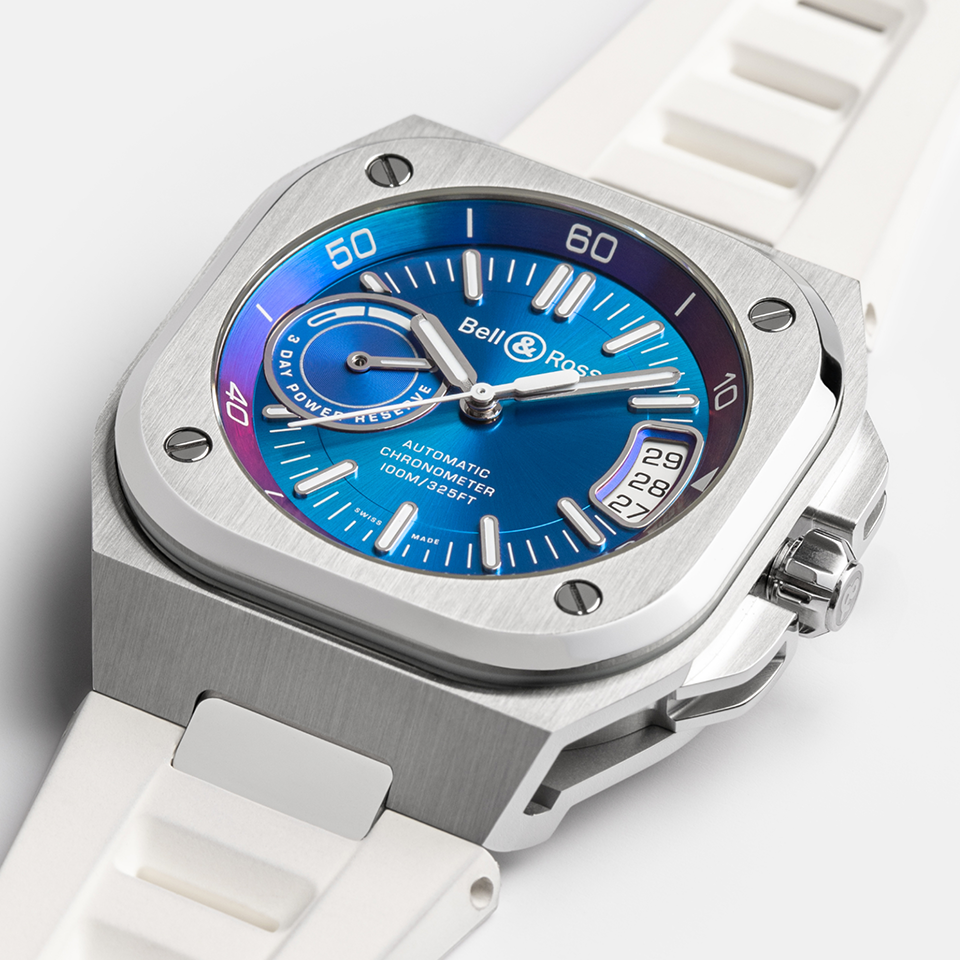 Bell & Ross BR-X5 Automatic Power Reserve 41mm Watch BRX5R-IRS-ST/SRB
