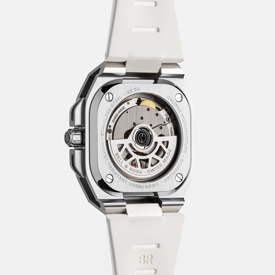 Bell & Ross BR-X5 Automatic Power Reserve 41mm Watch BRX5R-IRS-ST/SRB