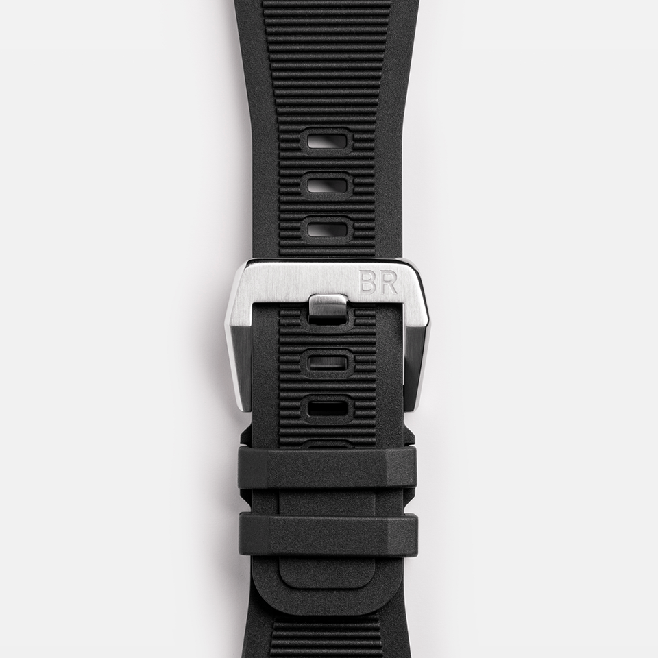 Bell & Ross BR-03 Automatic 42mm Watch BR03A-D-WH-ST/SRB