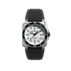 Bell & Ross BR-03 Automatic 42mm Watch BR03A-D-WH-ST/SRB