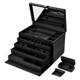 Lauren Extra Large Jewellery Box Black 349902