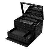 Lauren Extra Large Jewellery Box Black 349902