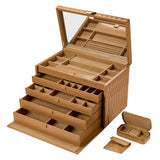 Lauren Extra Large Jewellery Box Caramel 349907