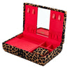 WOLF Savanna Leopard Print Medium Jewellery Box