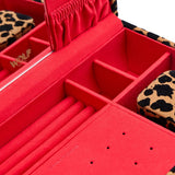 WOLF Savanna Leopard Print Medium Jewellery Box