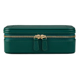 WOLF Sophia Forest Green Fruit Botanical Travel Zip Jewellery Case 397812