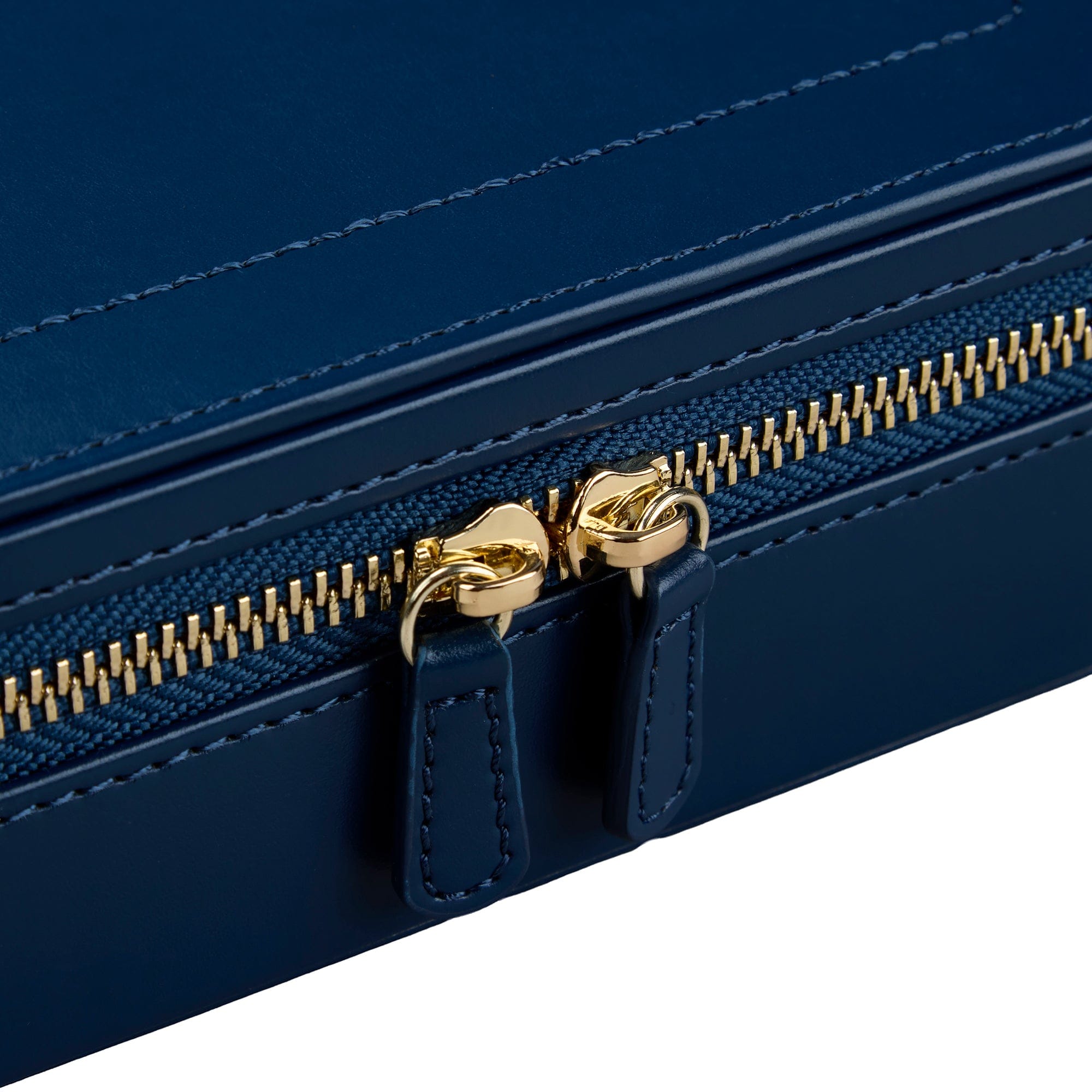 WOLF Sophia Indigo Fruit Botanical Travel Zip Jewellery Case 397817