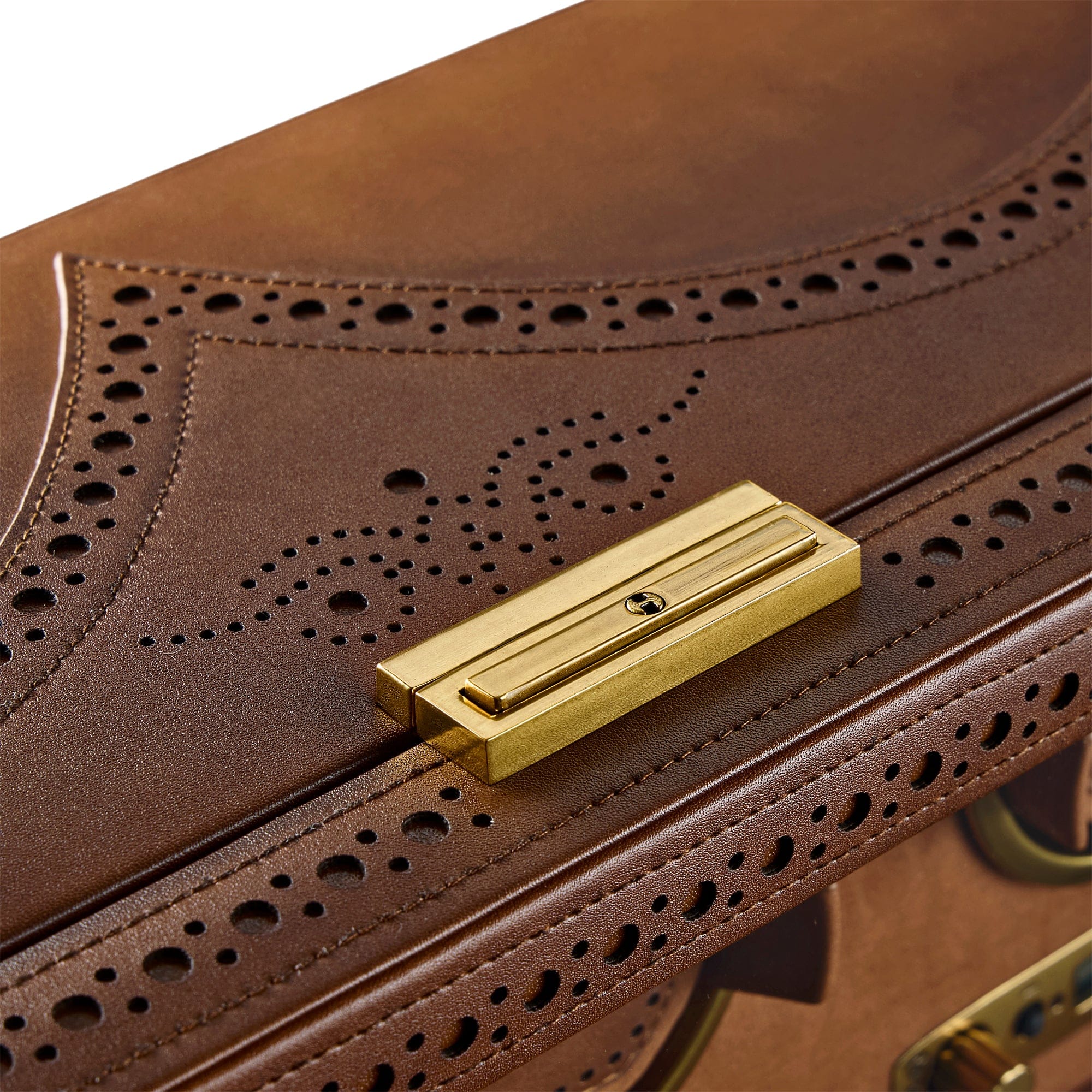 WOLF Brogue 4 Piece Watch Winder