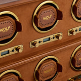 WOLF Brogue 6 Piece Watch Winder