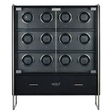 WOLF Axis 12 Piece Watch Winder Cabinet 488603