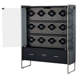 WOLF Axis 12 Piece Watch Winder Cabinet 488603