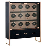 WOLF Axis 12 Piece Watch Winder Cabinet Copper 488616