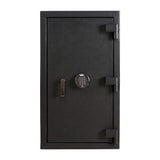 WOLF Athos 8 Piece Watch Winder and Jewellery Safe Black