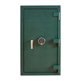 WOLF Athos 16 Piece Watch Winder and Jewellery Safe Green