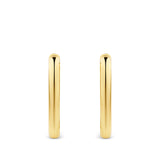 Paperclip Earrings in 18ct Yellow Gold