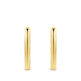 Paperclip Earrings in 18ct Yellow Gold