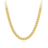 60cm Miami Link Chain in 18ct Yellow Gold