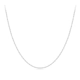 Nugget Chain in 18ct White Gold