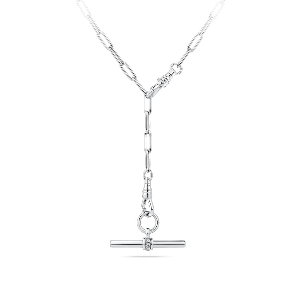 45cm Paperclip Chain in Sterling Silver