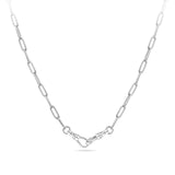 45cm Paperclip Chain in Sterling Silver