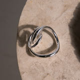 Fluent Sterling Silver Bangle