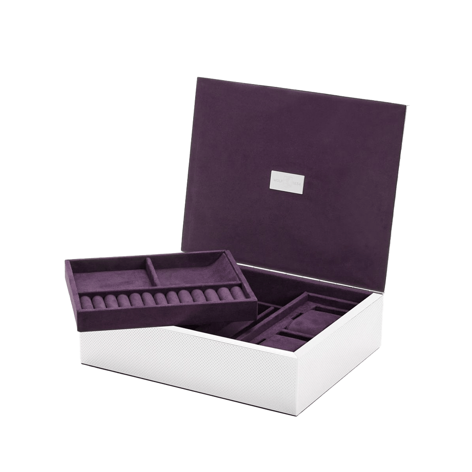 Wolf Silver Watch Jewellery and Legacy Box