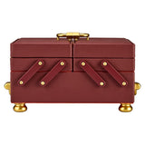 WOLF Marla Aaron Baby Everything Box Burgundy